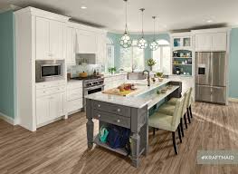 Alder cabinets cottage kitchen cabinets kitchen cabinet styles kitchen furniture kitchen cabinetry kitchen island home depot knotty alder kitchen kitchen ideas. Kraftmaid Evercore Kitchen Cabinetry In Dove White And Greyloft Traditional Kitchen Detroit By Kraftmaid Houzz