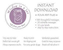 Printable 365 Quotes For Friendship Jar Message To Best Etsy Sue monk kidd just look at herbal remedies.