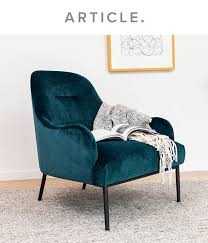 Embrace Mercury Blue Chair In 2020 Blue Chair Living Room Design Decor Blue Accent Chairs