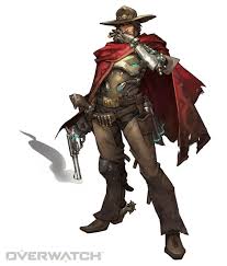 Mccree Concept Overwatch Arnold Tsang Arnistotle Mccree Overwatch Overwatch Concept Art Characters