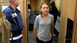 Greta Thunberg fined for disobeying police after climate protest - KVIA