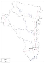 Gävleborgs län) is a county or län on the baltic sea coast of sweden. Gavleborg Free Map Free Blank Map Free Outline Map Free Base Map Outline Hydrography Main Cities Roads Names White