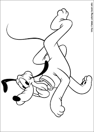 Pluto coloring pages free printable. Pluto Coloring Picture