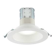 2020 popular 1 trends in lights & lighting with recessed ceiling lights 1w and 1. Commercial Electric Easy Up 6 In Deep Baffle Color Selectable Canless Led Recessed Kit Cer608943k50wh The Home Depot Recessed Ceiling Lights Installing Recessed Lighting Commercial Electric