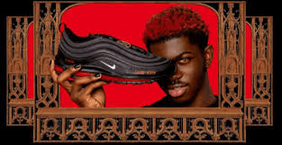 Lil nas' satan shoes are referred to as mschf drop #43 on the website. D V2 Fdcjoebm