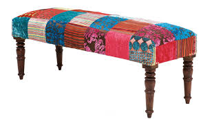 Patchwork Velvet Bankje Kare Design Bankjes Design Bank