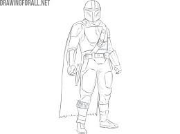 See more ideas about mandalorian, star wars art, mandalorian armor. How To Draw The Mandalorian Drawingforall Net