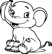 If you're a new or expecting mom, stop by this post to learn about the benefits of journaling for new moms (and ow to find time for journaling with a baby). Baby Elephant Coloring Pages Coloringall