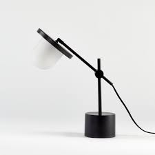 Siren Table Lamp Reviews Crate And Barrel In 2020 Table Lamp Lamp Geometric Table Lamp