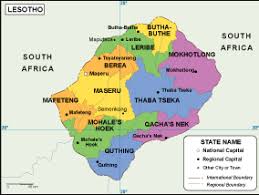 The map shows lesotho with cities, towns, expressways, main roads and streets. Lesotho Eps Map Eps Illustrator Map Vector World Maps