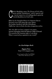 We did not find results for: The Flowers Of Evil By Charles P Baudelaire Poetry European French Amazon De Baudelaire Charles P Fremdsprachige Bucher