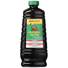 Tiki torch mosquito repellent range. Tiki Brand Bitefighter Mosquito Repellent Torch Fuel 64 Ounces Walmart Com Walmart Com