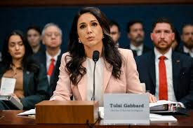 Trump Live Updates: Tulsi Gabbard Resigns as Intelligence Chief, Citing Husband's Cancer Diagnosis