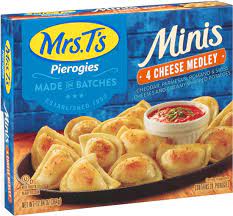 Oven Toasted Mini Pierogies Recipe Baked Mini Pierogies Mrs T S Pierogies