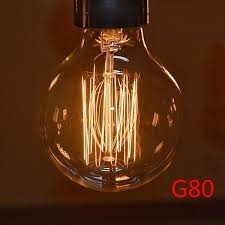 40w 220v Home Led Light Edison Bulb Filament Light Bulbs Vintage Retro Antique Industrial Style Lamp Bulb T30 185 Tungsten Bulb E27 Globe Edison Light Wish In 2020 Filament Bulb Lighting