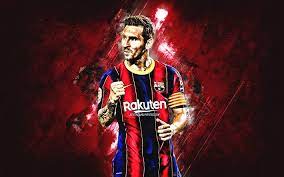 Hd wallpapers and background images Download Wallpapers Lionel Messi Barcelona Fc Argentine Footballer Leo Messi Barcelona Fc 2021 Uniforms La Liga Soccer For Desktop Free Pictures For Desktop Free