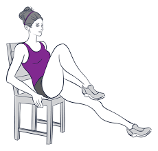 9 Exercises You Can Do While Sitting Down Chair Exercises Seated Exercises Senior Fitness