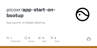 GitHub - picoxr/app-start-on-bootup: App Launch on System Boot-up