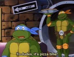 Gif Cartoon Cartoons Pizza 90s Teenage Mutant Ninja Turtles Tmnt Leonardo Ninja Turtles Michelangelo Peteneems