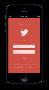 Log In Flat Design Ux Interactions Login Design Mobile App Design Mobile Web Design