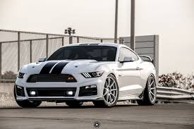 White Mustang Gt On Velgen Wheels Vmb9 Ms 2015 S550 Mustang Forum Gt Ecoboost Gt350 Gt500 Bullitt Mach 1 Mustang6g Com