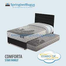 Seperti yang diketahui kasur sendiri tersedia berbagai macam pilihan dan ukuran. Springbed Comforta Tipe Star Family Spring Bed Bagus