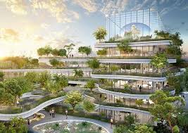 Soprema Hq Eco Futuristic Building By Vincent Callebaut Architectures Green Building Architecture Green Architecture Eco Architecture