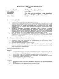 Rpp smp kelas 8 bahasa inggris descriptive text. Rpp X B Inggris Introduction K 13 Final