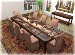 Nothing over the top fancy, but a meal that will scrumptious and easy to prepare! Second Life Marketplace Dinner Party Dining Set For 8 Contemporary Distressed Fawn Linen Mesh
