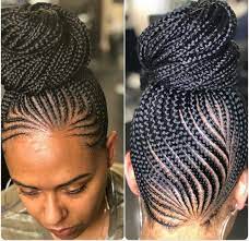 Beautiful Braided Hairstyles Ponytailboxbraids African Hair Braiding Styles Cornrow Hairstyles Big Cornrows Hairstyles
