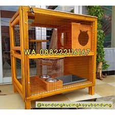 Menerima tempahan membuat rumah kucing / cat house. Rumah Kucing Dari Kayu Kecil Malayandik