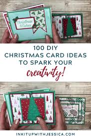 Christmas card making kits :: 100 Diy Christmas Card Ideas Ink It Up With Jessica Card Making Ideas Stamping Techniques
