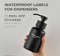 Amazon.com: MaisoNovo Waterproof Labels for Bottles Decal ...