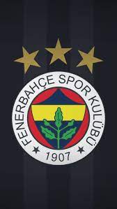 Fenerbahce Logolar Duvar Kagidi Mavi Sanat