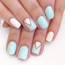 Cherry prints, butterflies, rainbow french manis—we've got plenty of new ideas. 50 Eye Catching Summer Nail Art Designs Simple Nails Simple Nail Designs Short Nail Designs