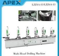 Apex Multi-Head Aluminium Drilling Holes Machine