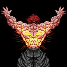 Demon Back Grapplerbaki Ryouta then does a new technique.