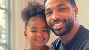 Tristan Thompson Beams in Photo With Daughter True Following Paternity Suit