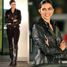 Pin By Manar On Deepika Padukone Jackets Fashion Leather Jacket