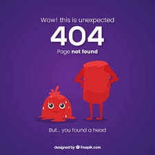 Download 404 Error Web Template With Funny Monster For Free Web Template Vector Free Funny Monsters