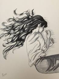 Sleep Sleeping Drawing Abstract Pencil Drawings Cool Art Drawings