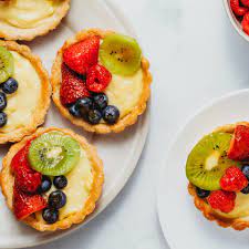 Fruit Tart Recipe With Pastry Cream Filling Recipe