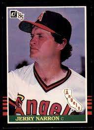 1985 Donruss Jerry Narron 100 Baseball Cards #643