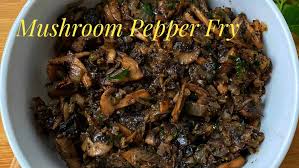 Mushroom Pepper Fry Recipe Easy Kalan Milagu Varuval Recipe