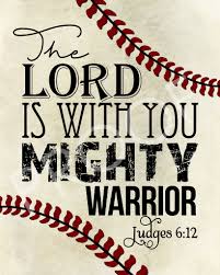 Scripture Art - Judges 6:12 ~ Baseball - Etsy UK