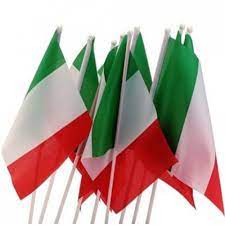 3 Bandiere Con Asta 45x30 Italia Italiana Tricolore Nazionale Mondiali Europei 1 65 Asta Italia Italiani