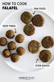 This crispy baked falafel recipe is so easy to make and tastes incredible! Most Delicious Falafel Recipe Fried Or Baked Downshiftology