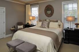 You'll have enough space to jump under the covers from both sides. Master Bedroom Bed Between Two Windows Novocom Top