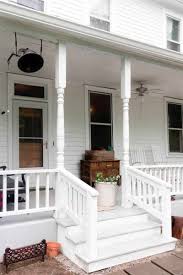Watch diy network's make a move as amy wynn pastor helps a homeowner build a set of exterior stairs. How To Build Front Porch Steps Farmhouse On Boone