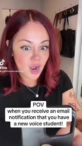 Nothing more exciting! #fyp #foryou #vocalcoach #voicestudents #singer  #auditionseason